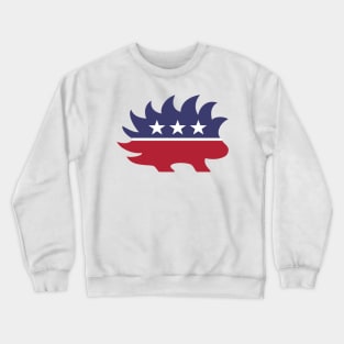 Porcupine Libertarian Shirt Crewneck Sweatshirt